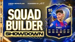 Fc26 Squad Builder Showdown! Team Of The Year Pedri!!!