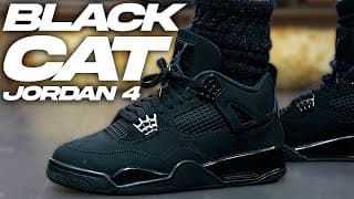 Jordan 4 Black Cat Review And On Foot – Watch This Before You Buy