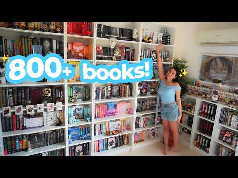 2026 Bookshelf Tour 📚✨ My Entire 800+ Book Collection