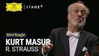 Kurt Masur, Gewandhaus Orchestra - R. Strauss: Metamorphosen (excerpt)
