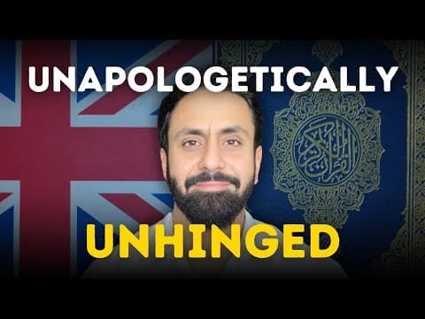 Hamza Tzortzis Says The Quiet Part Out Loud