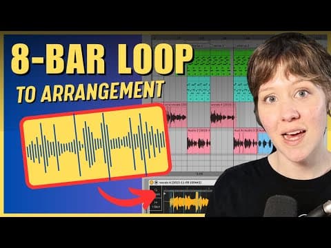 From Loop To Full Arrangement In Ableton Live – 1 Hour Music Production Live Stream