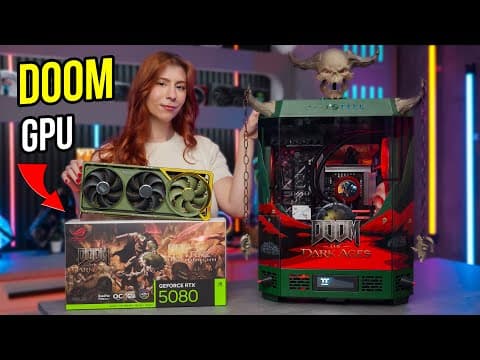 Unboxing the COOLEST Limited Edition GPU! RTX 5080 Doom Edition