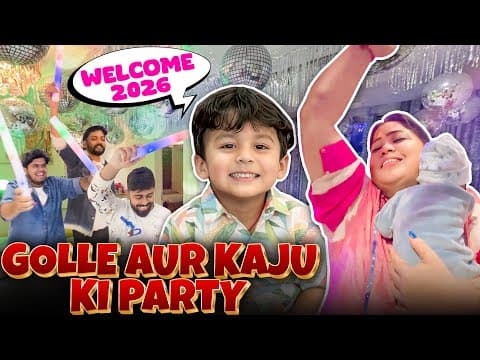 Golle Aur Kaju Ki Hui 2026 Ki Dhamakedar Party 🥳 | Bharti Singh | Harssh Limbachiyaa | Golla