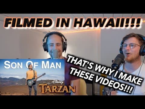 My Friend Reacted To My Music Video And He Loved It!!! | Tarzan - Son Of Man (rock Disney Cover)