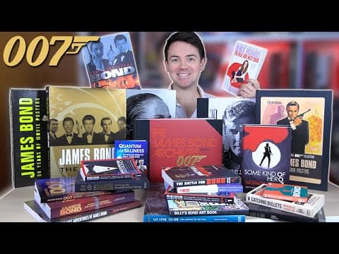 Every James Bond Book I Own (yes, It’s A Lot) | My 007 Non-fiction Collection