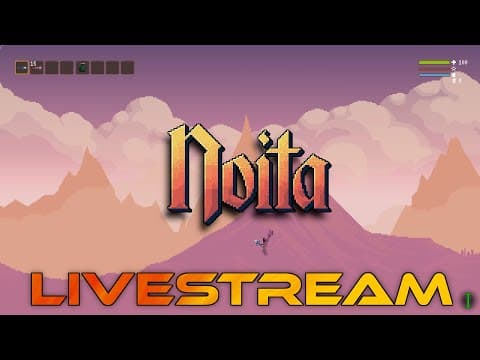 Entangled Worlds Destroy New Witches In Noita! - Livestream