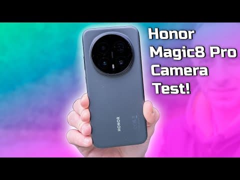 Come With Me On A Phone Launch! Honor Magic 8 Pro Camera Test