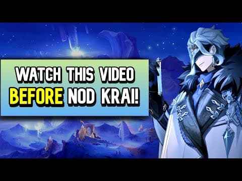 Genshin Lore You Need To Know About Before Nod Krai!