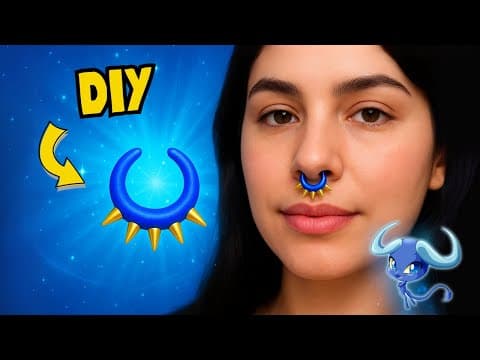 📿✨ I Made The Ox Miraculous From Clay! Powerful Septum Ring 💥🐂the Power Of Determination… Handmade!