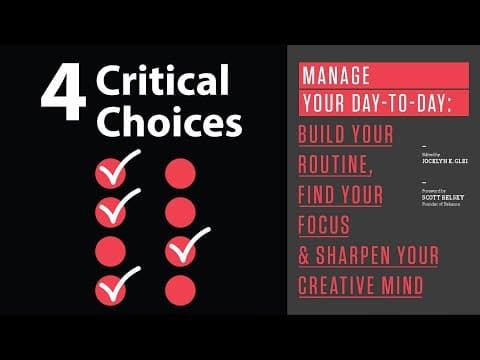 Optimize Your Workdays: Manage Your Day-to-day By Jocelyn Glei | Core Message