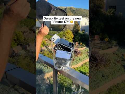 iPhone 17 durability test!👀😏