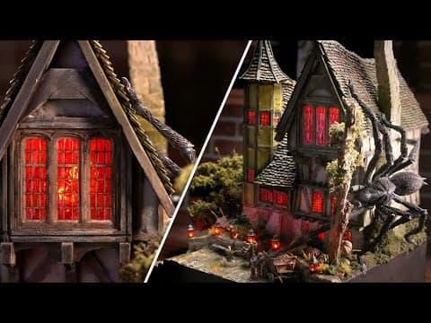 A Terrifying Killer Lurks In The Dark! | Diorama
