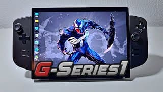 G-series 1 - Big Screen Gaming Pc Handheld - Better Than Steam Deck?