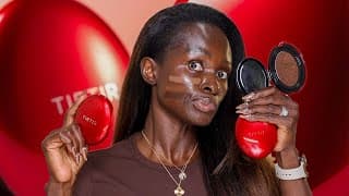 Finally Trying The Viral Tirtir Red Cushion - Over Hyped Or Goated?! 🐐 // Ohemaa