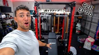 Road 2 Ripped Ep. 8 // New Gym Equipment And High Protein Recipes!