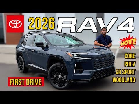 First Drive  2026 Toyota Rav4 Hybrid | 5th Gen Redesign + 320 Hp Phev Details!