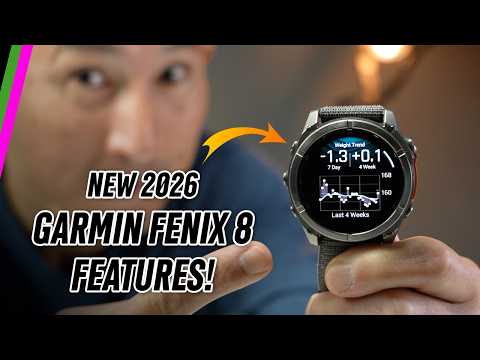 New Garmin Fenix 8/fenix 8 Pro Features Are Officially Here! V21.25 Full Walkthrough