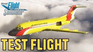 Microsoft Flight Simulator 2024  - Test Stream (new Pc) Just Flight Fokker Pre Release V2.2
