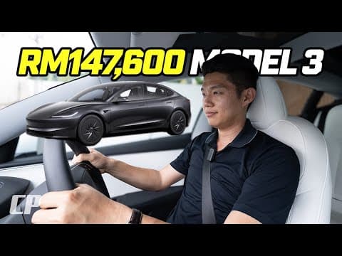 2026 Tesla Model 3 Standard Rwd From Rm147,600 /// 534km Wltp
