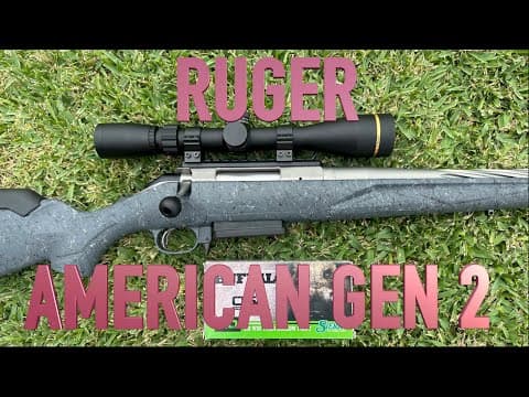 Ruger "american Gen 2" .308win Rifle (with Accuracy Testing)