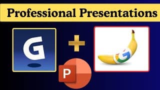 How Nano Banana And Gamma Ai Turn Simple Prompts Into Beautiful Slides & Web Pages