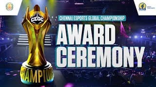 Cegc 2025 Bgmi Grand Finals - Award Ceremony #bgmi #battlegroundmobileindia