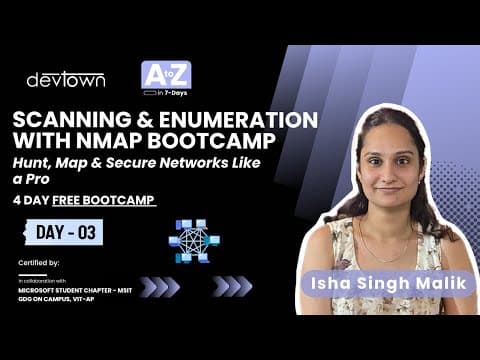 Day - 3 | Scanning & Enumeration With Nmap Bootcamp - 4 Days Free Bootcamp