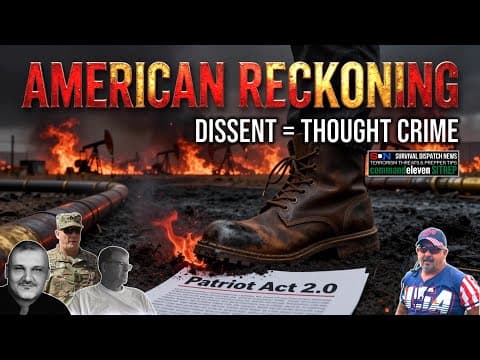 Political Dissent: Now Labeled As Domestic Terrorism! Ep661