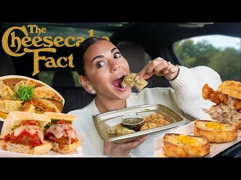 I Tried Cheesecake Factory’s New Menu… Omg 😭🔥
