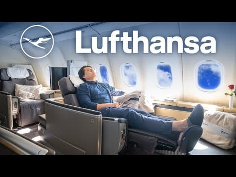 10 Hours In Lufthansa First Class - Munich To Chicago