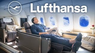10 Hours In Lufthansa First Class - Munich To Chicago
