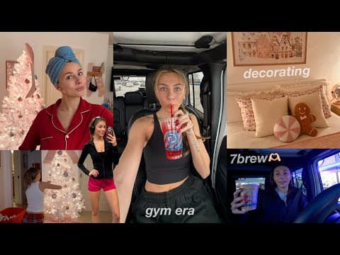 Cozy Days In My Life — Decorating My Room, Gym, Coffee Run & Taking Care Of Myself