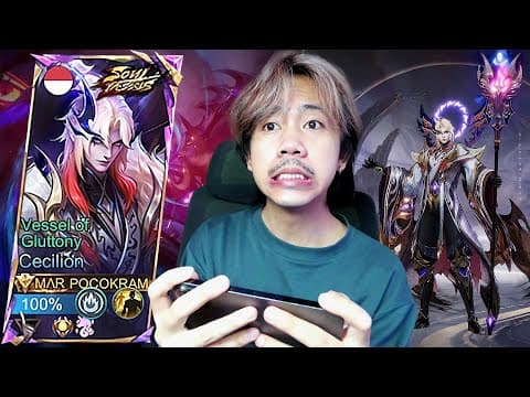 Review Skin Soul Vessels Cecilion Vessel Of Gluttony - Mobile Legends