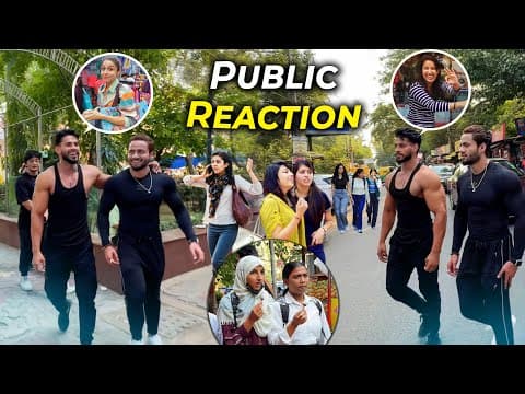 Deadly Arms Workout & Shirtless Public Reaction In Market 💪🏼🔥