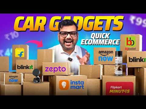 Buying Car Gadgets - Blinkit Vs Zepto Vs Amazon Now Vs Swiggy - Quick Commerce Apps Ka Sach!
