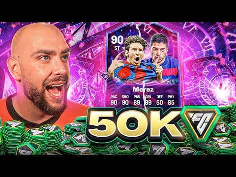 50K FC Points Decides My Team w/ TIME WARP MESSI AND SUAREZ!