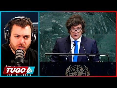 Plagio En La Onu: Milei Copypasteo El Discurso De Trump | Tugo