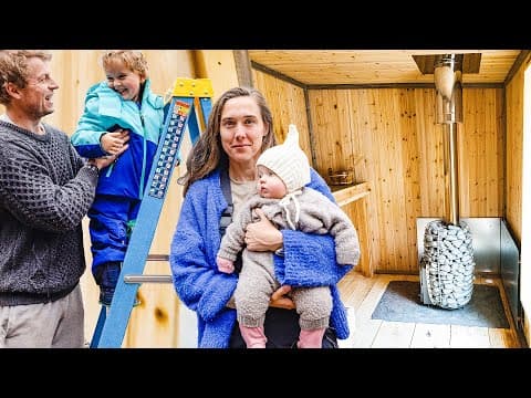 Building A Sauna As A Family