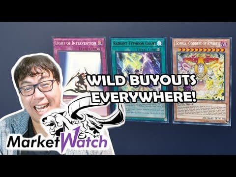 Crazy Wild Buyouts Are All Over The Market! Yu-gi-oh! Market Watch January 13 2026