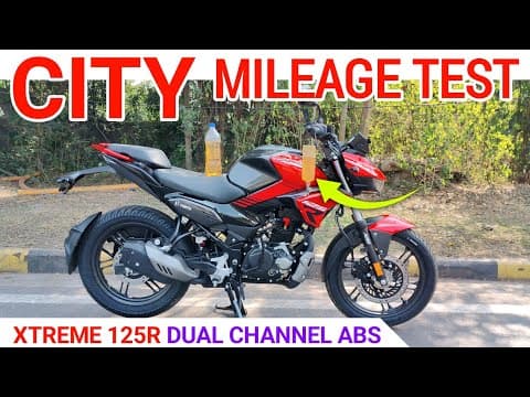 👑 Hero Xtreme 125r (the Mileage King)| Hero Xtreme 125r Dual Channel Abs Mileage Test | Ride Review