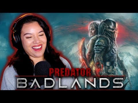 Actress Reacts To Predator: Badlands (2025) *first Time Watching*