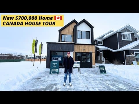 Canada House Tour| New $700,000 House In Canada| Life In Canada|house In Ardrossan, Ab