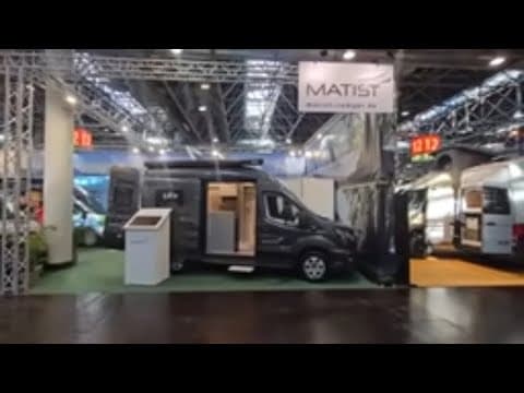 Small Ford Camper -  With Rear Lounge And Very Clever Space Saving Layout From Matist.
