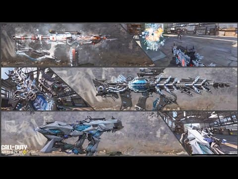Season 1 Frozen Abyss All "legendary Guns Gameplay" Showcase