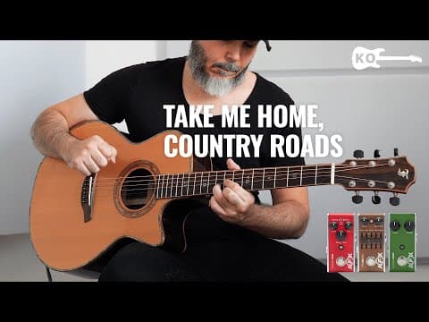 John Denver - Take Me Home, Country Roads - Acoustic Guitar Cover By Kfir Ochaion - Fishman Afx
