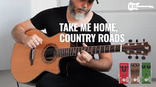 John Denver - Take Me Home, Country Roads - Acoustic Guitar Cover By Kfir Ochaion - Fishman Afx
