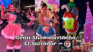 Show Nunca Antes Visto En El Salvador 🇸🇻 Así Se Disfruta La Navidad Ahora 🥳 💃
