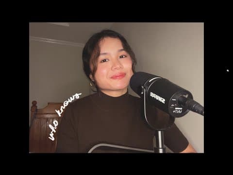 Who Knows // Daniel Caesar (cover)