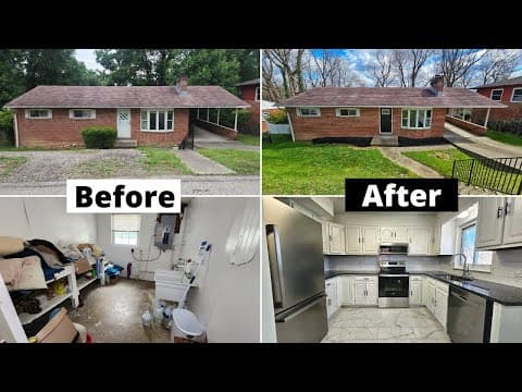 House Flip / Before And After / $60,000 Rehab